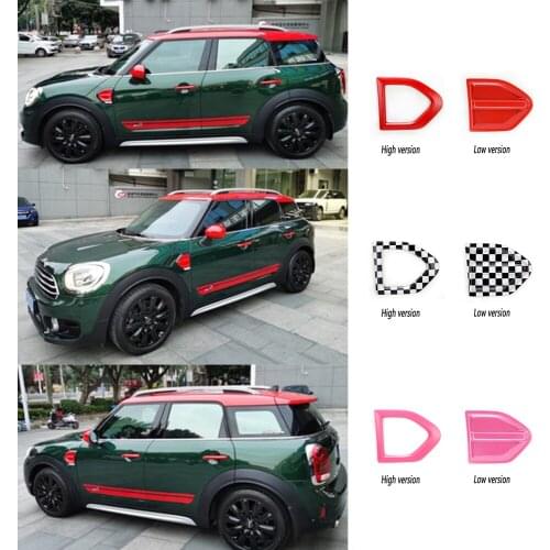 Car Side Plate Fender Stickers Cover Frame For Mini Cooper S JCW F60 Countryman Car-Styling Decoration Accessories 2PCS/Set