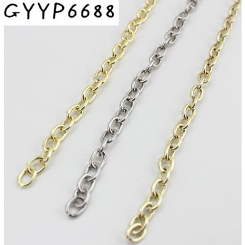 10 meters DIY chain package chain 7MM gold hardware accessories chain with a thin chain