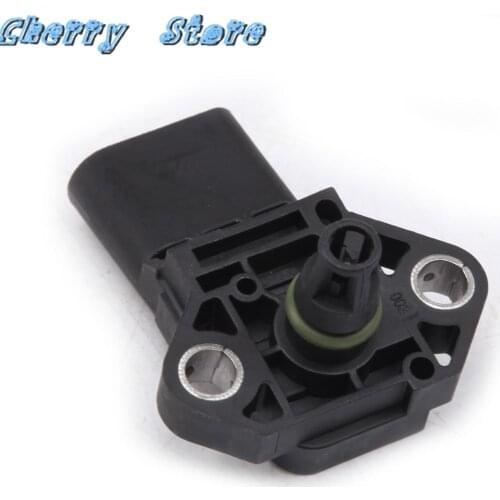 04E 906 051 A Turbocharger Boost Pressure Sensor With Integrated Air Temperature Sensor For Audi A4 A5 A6 Q5 Q7 RS3 TT VW Skoda