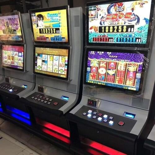 Aristocrat Helix 50 Lions Fortune King Tiki Torch 5 Koi slot game machine