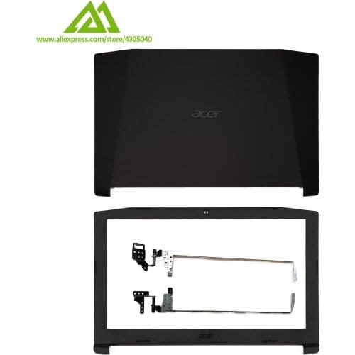 New Laptop Cover LCD Back Cover/LCD Front Bezel/Hinges For Acer Nitro 5 AN515-42 AN515-41 AN515-51 AN515-52 AN515-53