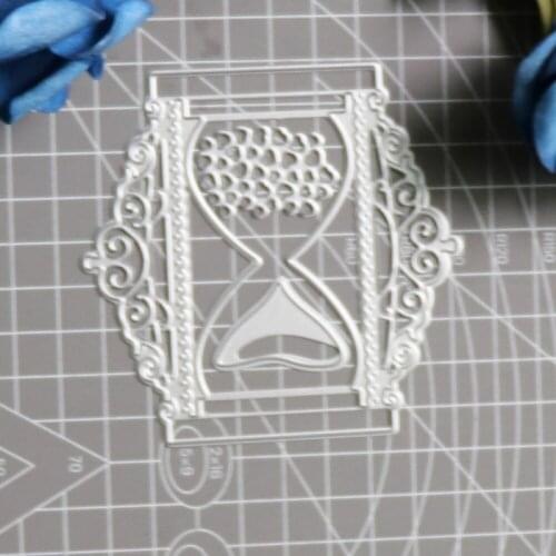 New Dies 2021 Lace Hourglass Border Metal Cutting Dies Scrapbooking Embossing Card Making Album Decor Stencil Template DIY