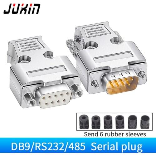 Industrial-grade DB9 male female RS232 / 485 joint 9-pin 9P connector nine-pin COM port 212