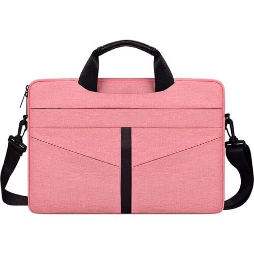 Pink Women Men Laptop Bag 13.3 15.4" Case for Macbook Air 13 15 14 15.6 Bag for Macbook Pro 15 touch bar Sleeve messeger