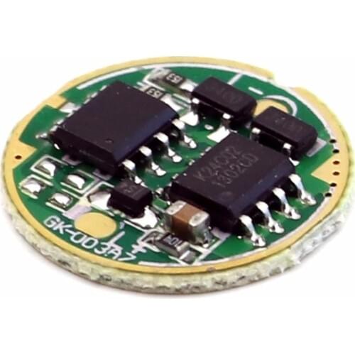 3 pcs Diameter 17mm LED driver 3.7V-4.2V 5-Mode Flashlight Driver Circuit Board Torch Accessory for XML XML2 T6 U2 U3 XPL V5 LED