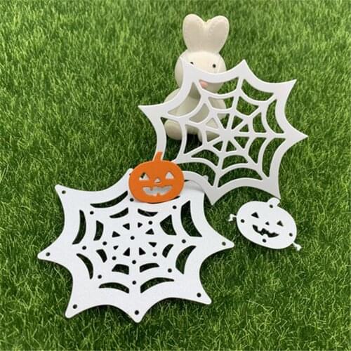 Spider web decoration card Metal Cutting Dies Stencils For DIY Scrapbooking Decorative Embossing Handcraft Die Cutting Template