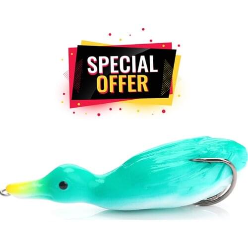 VTAVTA Special Offer 20g 10cm Lifelike Duck Soft Lure TopWater Silicone Bait 2020 (Limited)