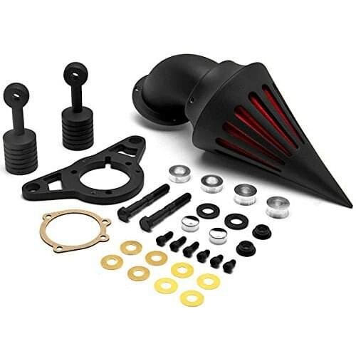 Motorcycle Parts Air Cleaner Filter/Air Intake Systems For Harley Davison Softail Fat Boy Dyna Street Bob Wide Glide BLACK
