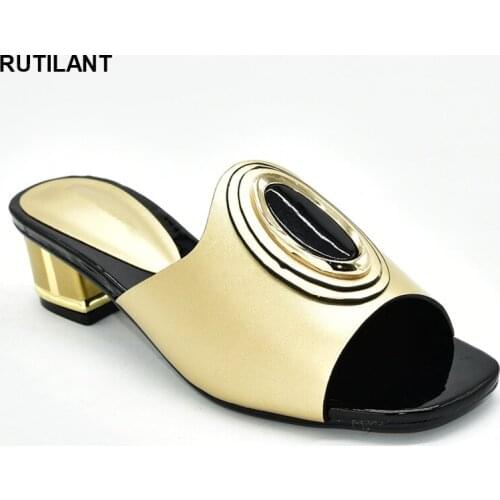 New Rhinestone Women Wedding Shoe Elegant Women Comfy Platform Sandal Shoes Italian In Women High Quality African Wedding Shoes