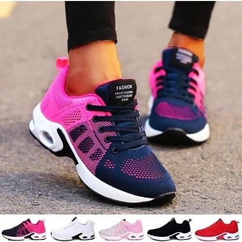 Big Size Outdoor Air Cushions Womens Sneakers Platform Sports Shoes Womens Tennis for Running Women Basket Sport Blue GME-1796