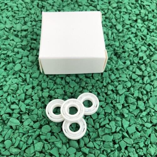 4pcs/10pcs 698 ZrO2 full Ceramic ball bearing 8x19x6 mm Zirconia ceramic bearings 8*19*6