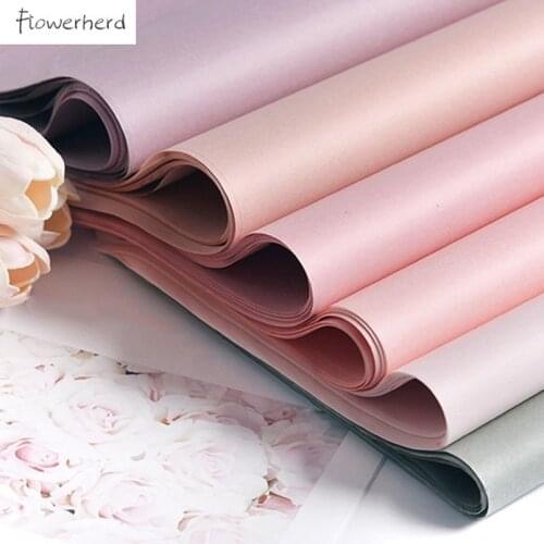 40pack Craft Paper Tissue Paper Floral Wrapping Paper Clothing Gift Packing Paper Home Decoration Festive Party Supplies 75*52CM