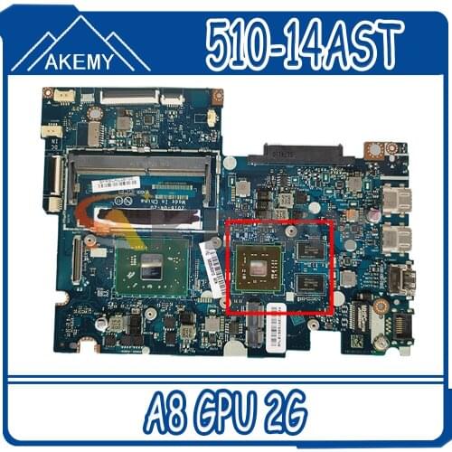 Akemy BAUS0 / Y0 LA-D541P Is Suitable For Lenovo YOGA 500-14ACZ 510-14AST Laptop Motherboard 5B20J76037 CPU A8 GPU 2G
