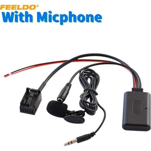 FEELDO 5set Car Audio Wireless Bluetooth Receiver Aux Adapter for OPEL CD30/CDC40/CD70/DVD90 Radio Stereo Input 12Pin Connector