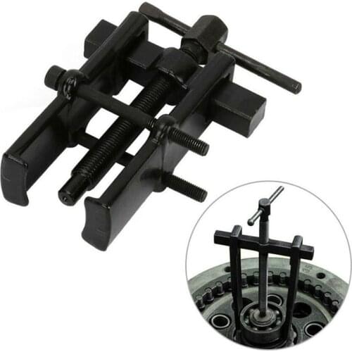 Car Two Jaw Gear Pulley Bearing Puller Black Gear Puller Installation Remover Hand Tool 2" Small Leg Large Mechanics