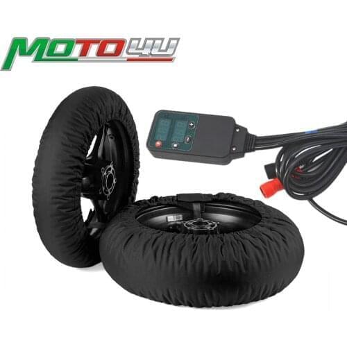 New Digital Tire Warmer Motorcycle Tyre Warmer wheel 120/200 120/190 120/180 120/165 110/120 Set Front and Rear Racing parts