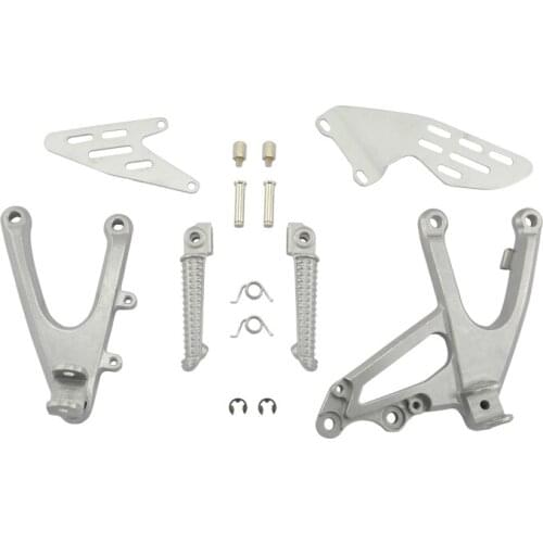For YAMAHA YZF R1 2007 2008 YZFR1 07 08 Motorcycle Front Passenger Foot Pegs Foot rest With Brackets NEW