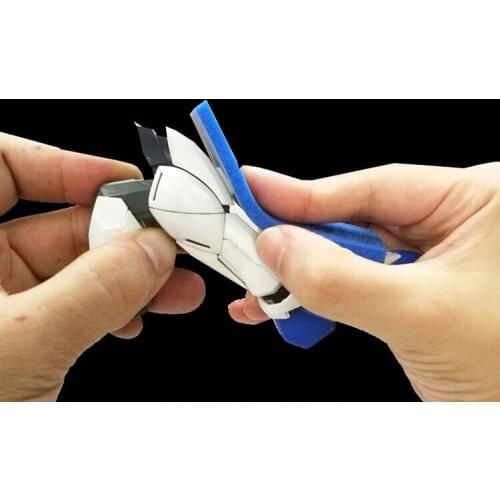Model Making Tools Gundam Military Model Part Grinding Ultra-thin Free Bending Wet and Dry Sponge Sandpaper