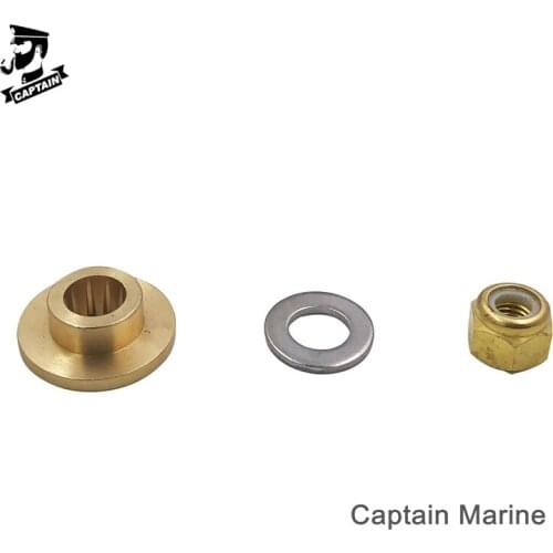 9.9-25HP Hardware Kit Thrust Washer/Spacer/Nut/Cotter Pin for Mercury Outboard Propeller 9.9HP 15HP 18HP 20HP 25HP