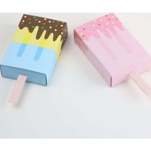Europe Type Personality Fruit Snack Box Popsicle Ice Box Creative Ice Cream Baby Shown Candy Box