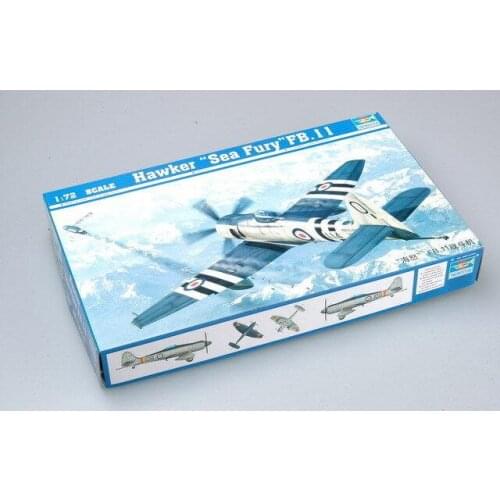 Trumpeter Model 1/72 01631 Hawker "Sea Fury" FB.11