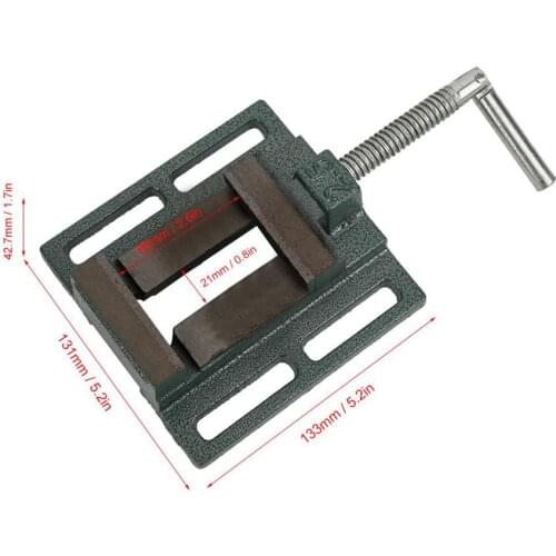 Vice Clamp Lock Down Vise High Accuracy Milling Clamping Drilling Machine Bench Clamp Tools 2.5in Table Vise