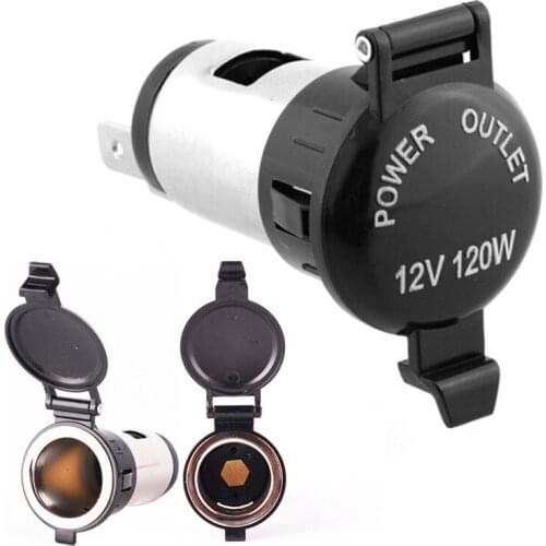 Car Cigarette Lighter Socket Plug Power Outlet Parts For Car Truck Motorcycle