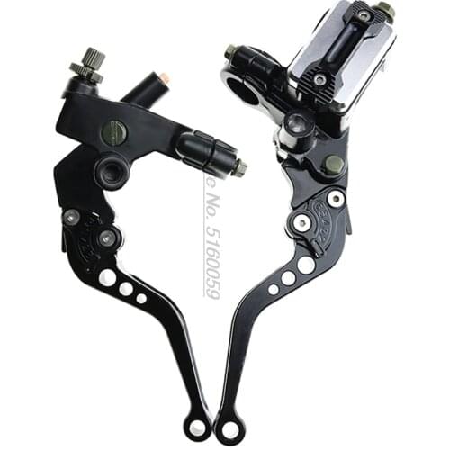 Stable Moto Motorcycle Brake clutch levers with cylinder pump for Kawasaki Kx 250 Royal Enfield Accessories Gilera Nexus