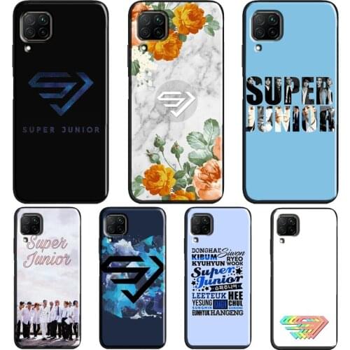 Super Junior Korean Kpop Case For Huawei P20 Lite P40 P30 Pro Nova 5T P Smart Z 2019 2021 Honor 10 Lite 9X 8X Cover