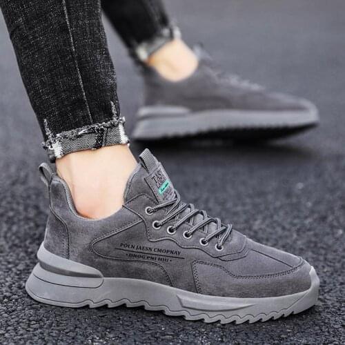 Spring Non-slip Sport Shoes Male Sneakers Men Running Shoes Men Brands Childrens Sports Shoes Gray Sneakrs Trainers 2021 B-950