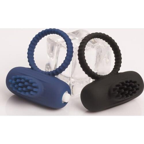 Delayed Ejaculation Penis Ring Vibrator Couple Vibration Sex Toys USB Charging Silicone Cock Ring Vibrating on cock