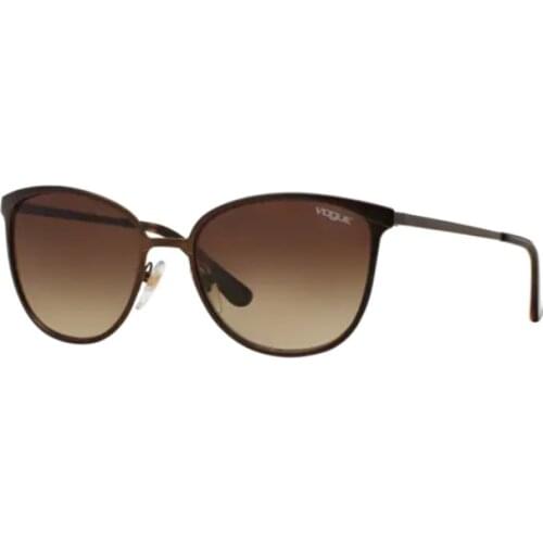 Vogue 4002 S 934S13 55 Woman Sunglasses, Brown Frame, Brown Gradient Lenses, High Quality Vision, Desing Sunglasses 2021