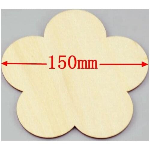 150mm 20pcs/bag wholesale high quality plum blossom die cutting wood Angle DIY scrapbook Wedding. Hotel decoration 1241