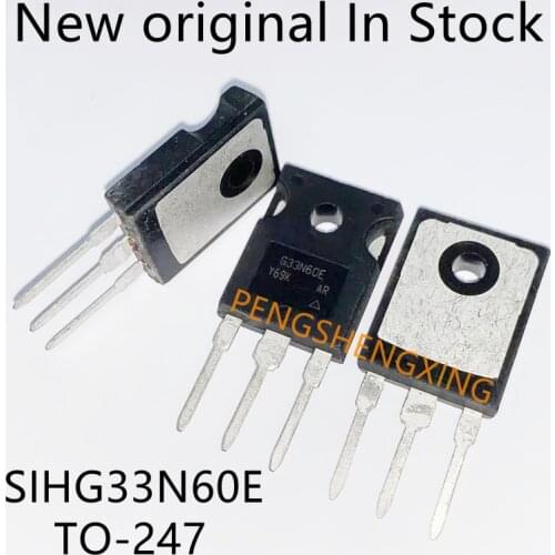5PCS/lot SIHG33N60E G33N60E TO-247 600V 30A Spot hot sale quality 100
