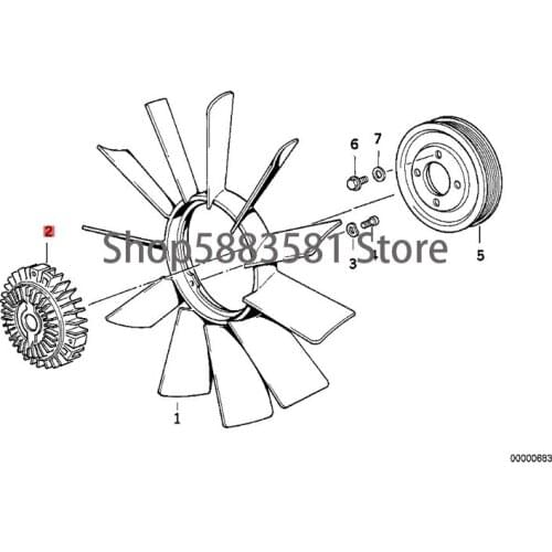 CAR coupling bm wE24 635CSi M6 635CSi M6 518 518i 520i 525e 525i 528e 528i 535i M5 M535i rotation controller engine cooler motor