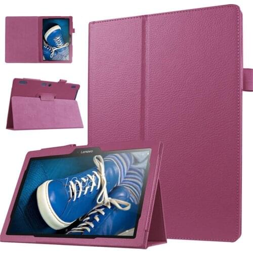 Case for Lenovo Tab 2 A10 A10-30 A10-30F PU Leather Stand Folio Stand Case X30L X30F 10.1 Tablet Case cover for Lenova fundas