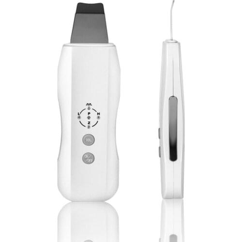 Electric Skin Care Facial Nose Blackhead Revmover Tool Ultrasonic Shovel Skin Scrubber Beauty Equipment