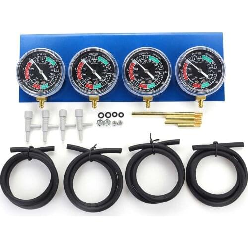 1/2/4pcs Motorcycle Carb Carburetor Fuel Vacuum Balancer Cylinder Gauge Synchronizer Diagnostic Tool For Honda/Yamaha/Suzuki