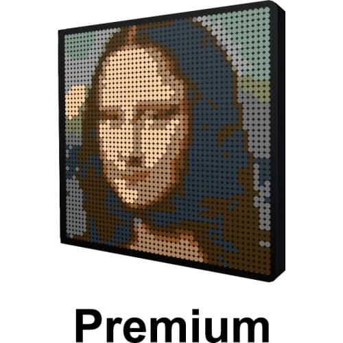 Movie Pixel Art Mosaic Painting Bricks Upgrade Game Decorative Building Blocks DIY Classic Famous Painting Stars Creative Gift