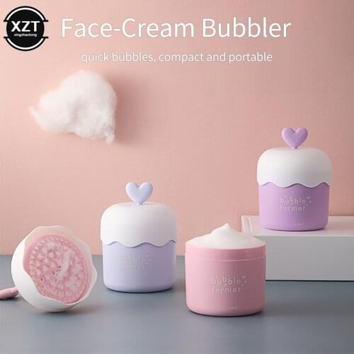 Portable Foaming Clean Tool Simple Face Cleanser Shower Bath Shampoo Foam Maker Bubble Foamer Device Cleansing Cream