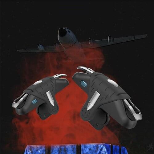 Professional Phone Game Triggers One-Click Burst Fire Button Aim Key Shooting Trigger for PUBG Mobile Phone Game Accessories