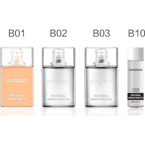 Professional 80% Water Based Airbrush Makeup Fixer,Pre-makeup Cream,Moisturizing lotion,Cleanser HD Bare Face Paint Cosmetics