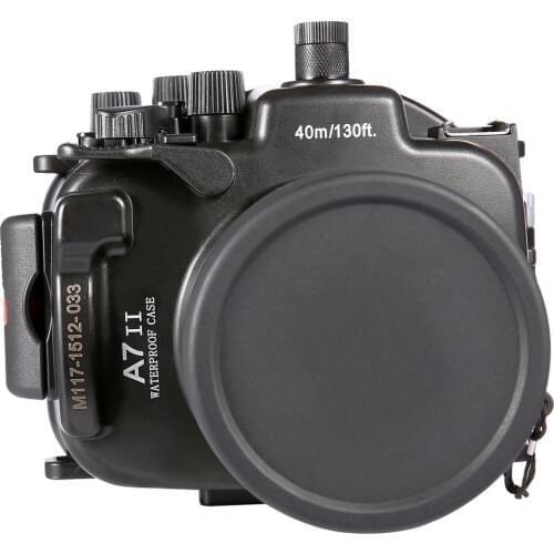 Meikon A7II A7R II Waterproof Housing Case 40M 130ft For Sony A7 II A7R II 28-70mm
