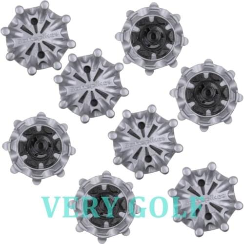 18/36pcs Slim Lok Cleats Fast Twist Golf Shoes Spikes Replacement with 1pc Black Spike Wrench Tool