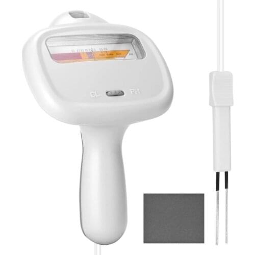2 In1 PH Chlorine Meter Tester PH Tester Chlorine Water Quality Testing Device Water Measuring For Pool Aquarium Without Battery
