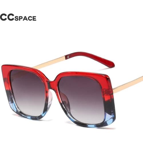 48057 Square Retro Metal Legs Leopard Sunglasses Men Women Fashion UV400 Glasses