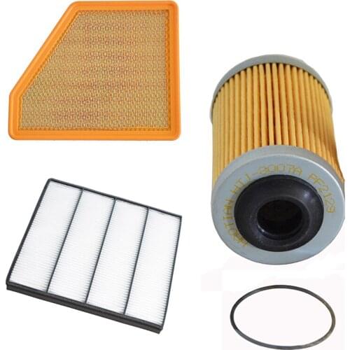 Auto Engine Air Filter Cabin Filter Oil Filter for Chevrolet Camaro 3.6L 2009- 92796275 92234714 25177917