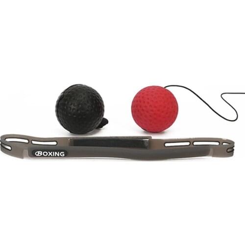 Boxing Fight Speed Ball Fight Box with silicone head band Reflex Speed Training Boxing Punch Muay Thai Exercise Equipment