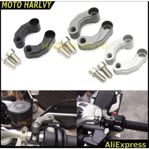 For BMW R1200GS LC R1200 1200gs 1200 GS LC Adventure 2013-2016 Motorcycle Mirrors Riser Extension Brackets Adapter