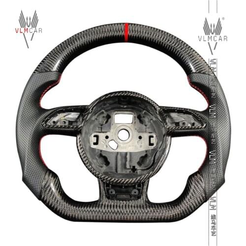 Private Custom Carbon Fiber Steering Wheel for A1 A4 A5 A6 A7 S5